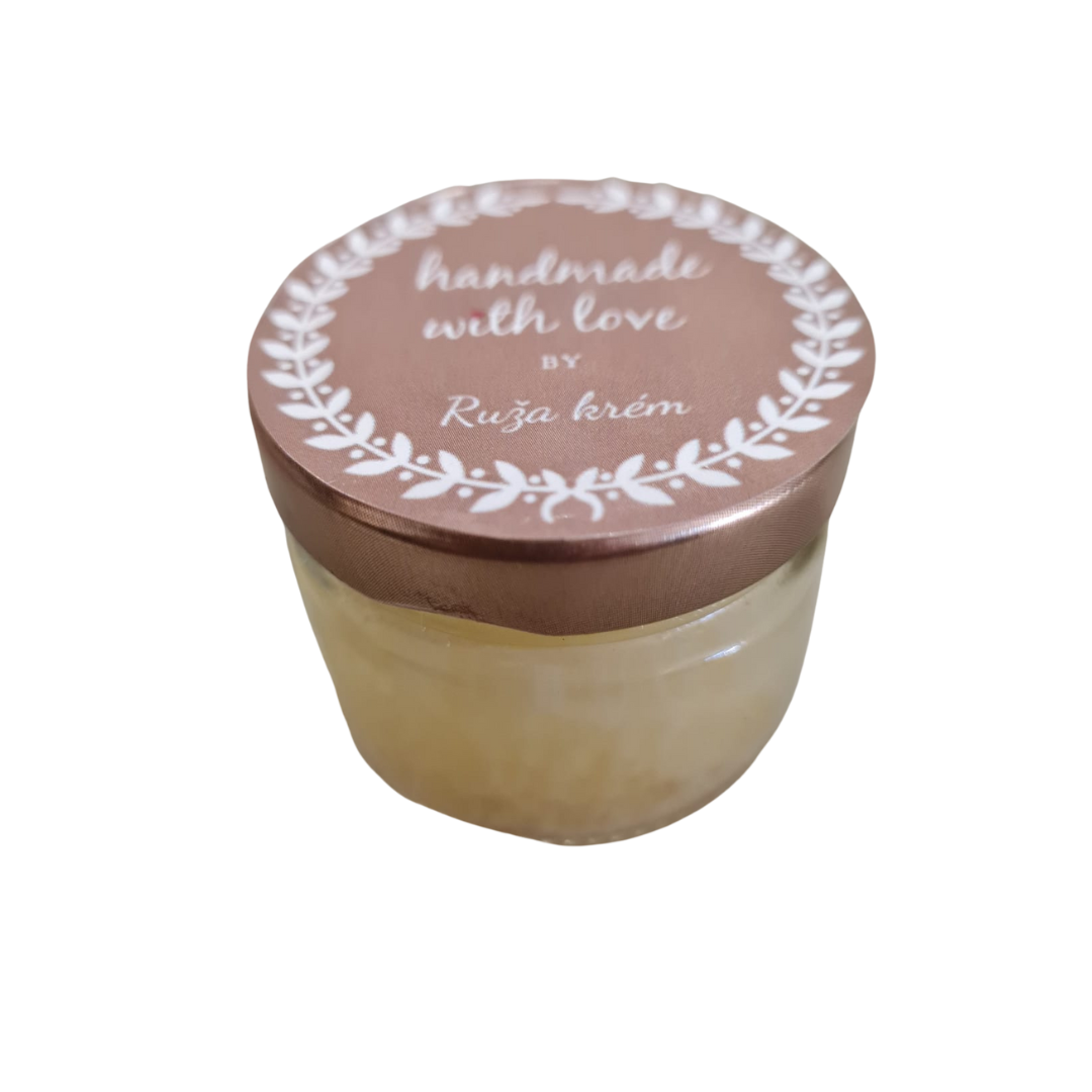 Krém z ružových lupienkov